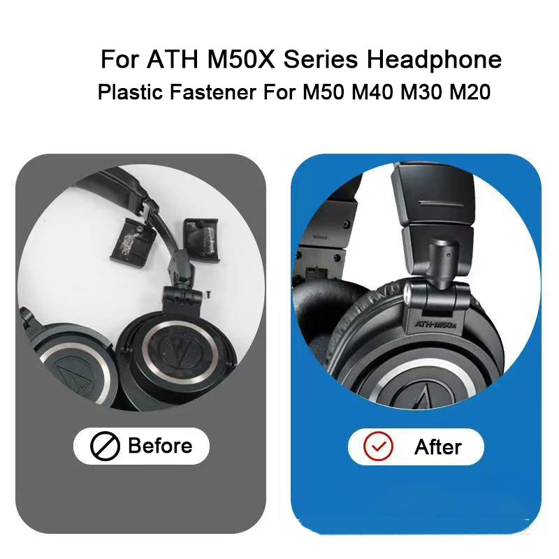 Audio Technica Headphone Ath-M20X - Ein neuer Ersatz-Kopfband-Kunststoffverschluss für Audio Technica