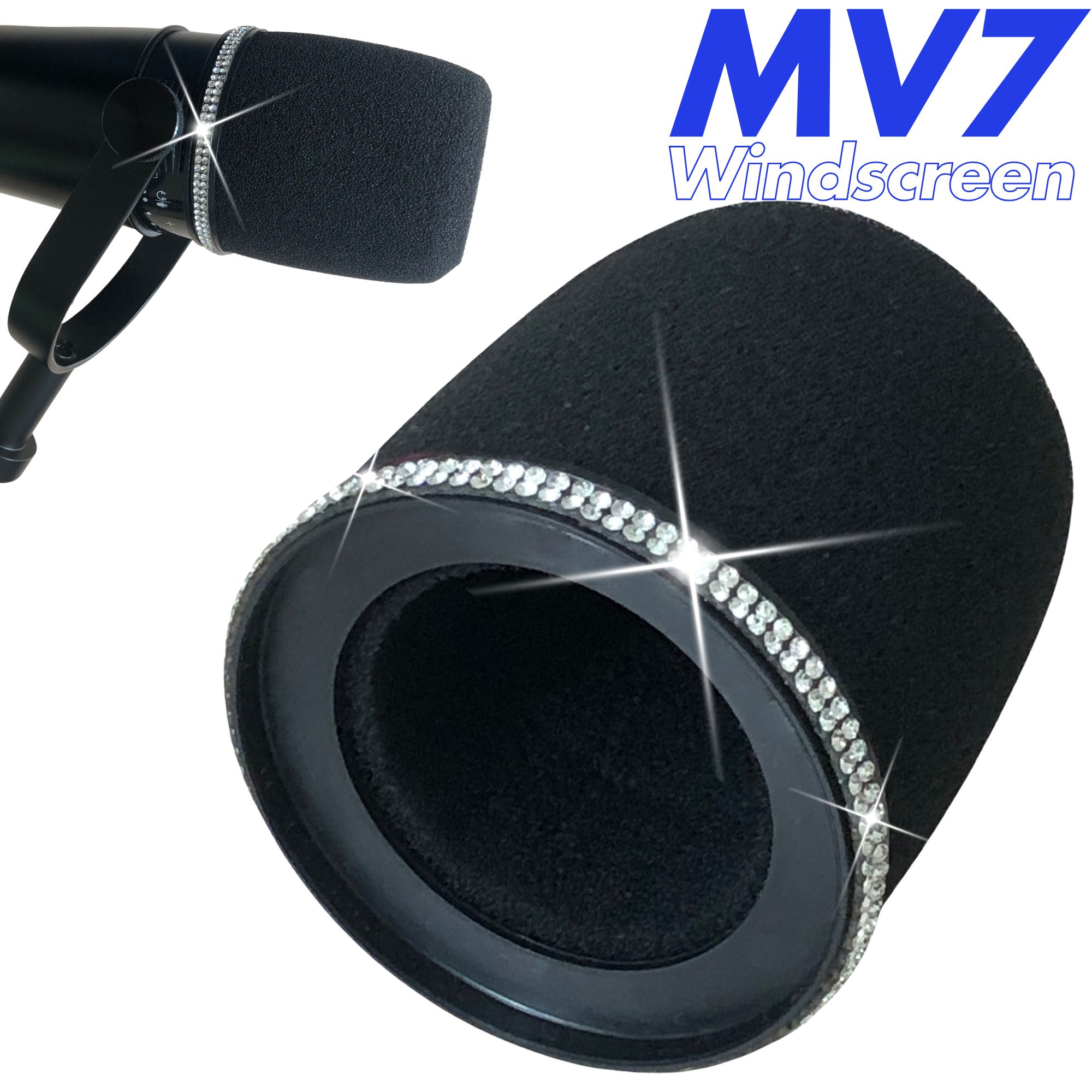 Shure Mic Mv7 - Shining MV7 Pop-Filter für Shure MV7,