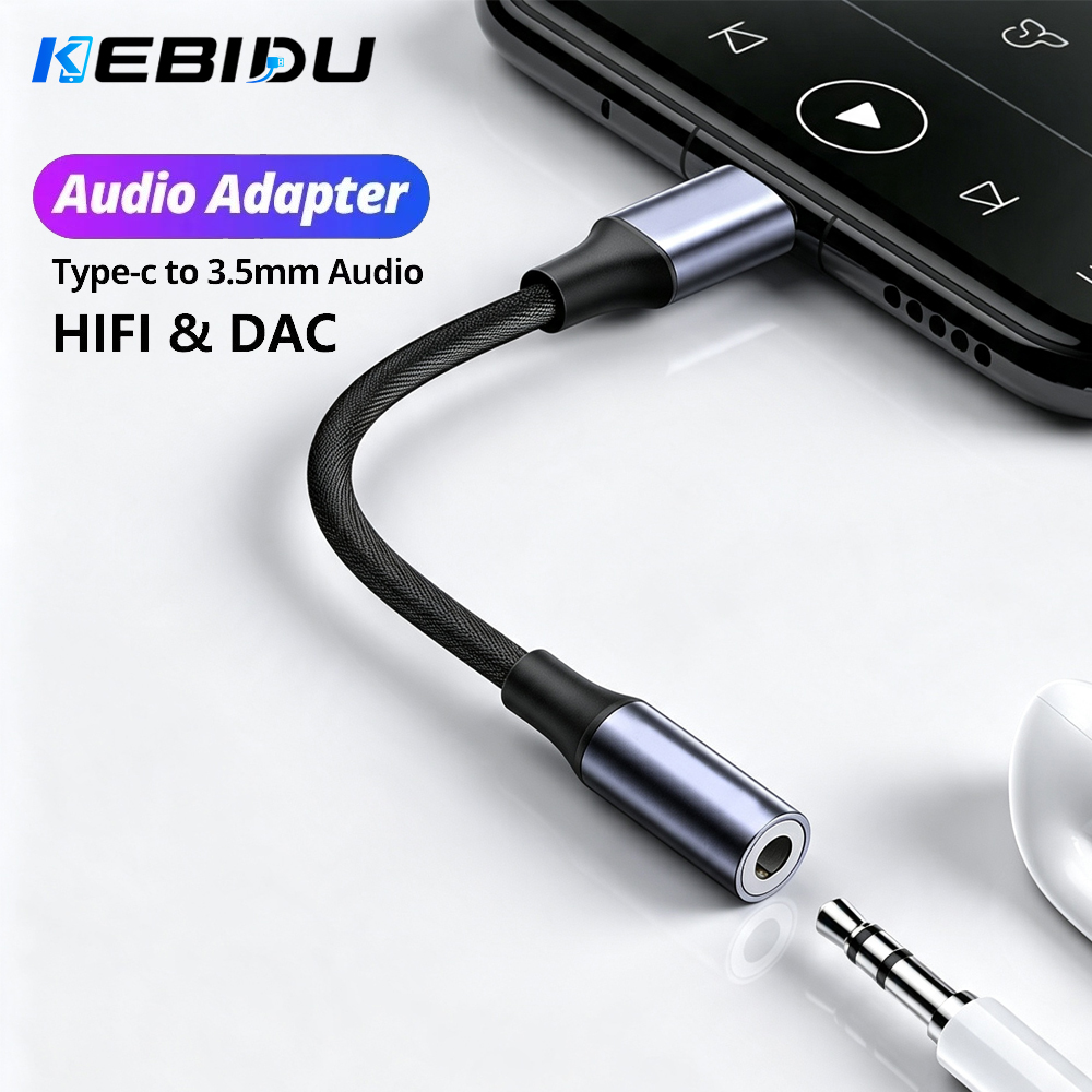 KEBIDU Typ C auf 3,5mm Audio-A – Audiophile Headphone Wired Bewertung und Preis