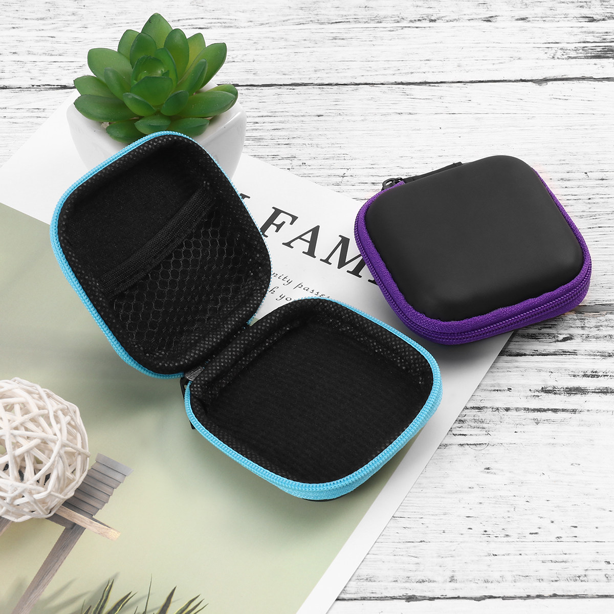 5 Stück Mini-Kopfhörer-Aufbewa – Headphone Case Hard Bewertung und Preis
