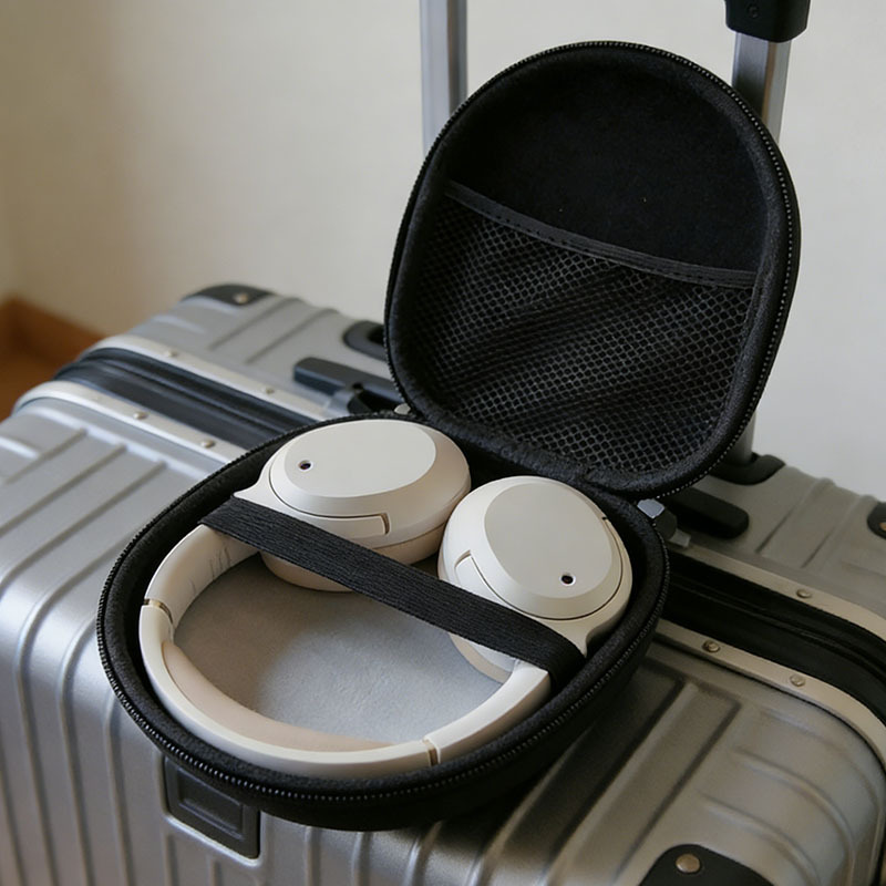 Multifunktionaler schwarzer EV – Headphone Case Hard Bewertung und Preis