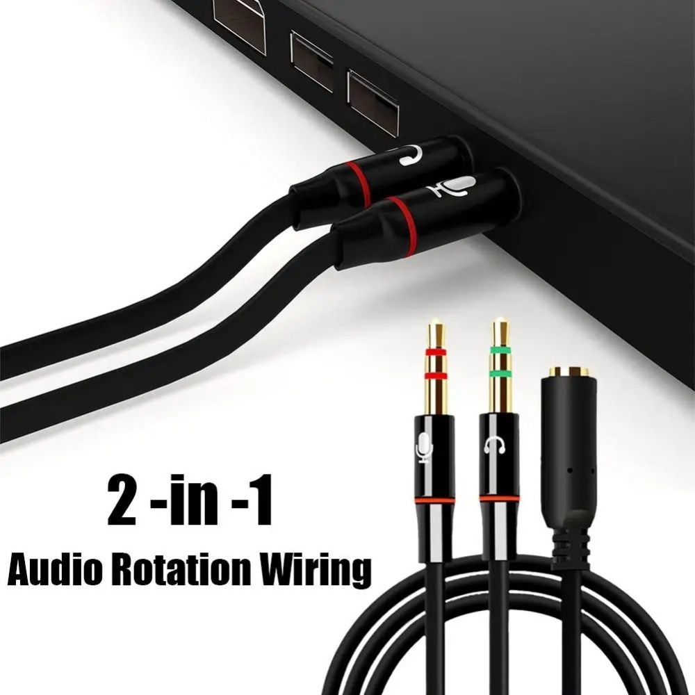 3,5 mm Kopfhörer-Mikrofon-Audi – Audio Splitter Y Bewertung und Preis