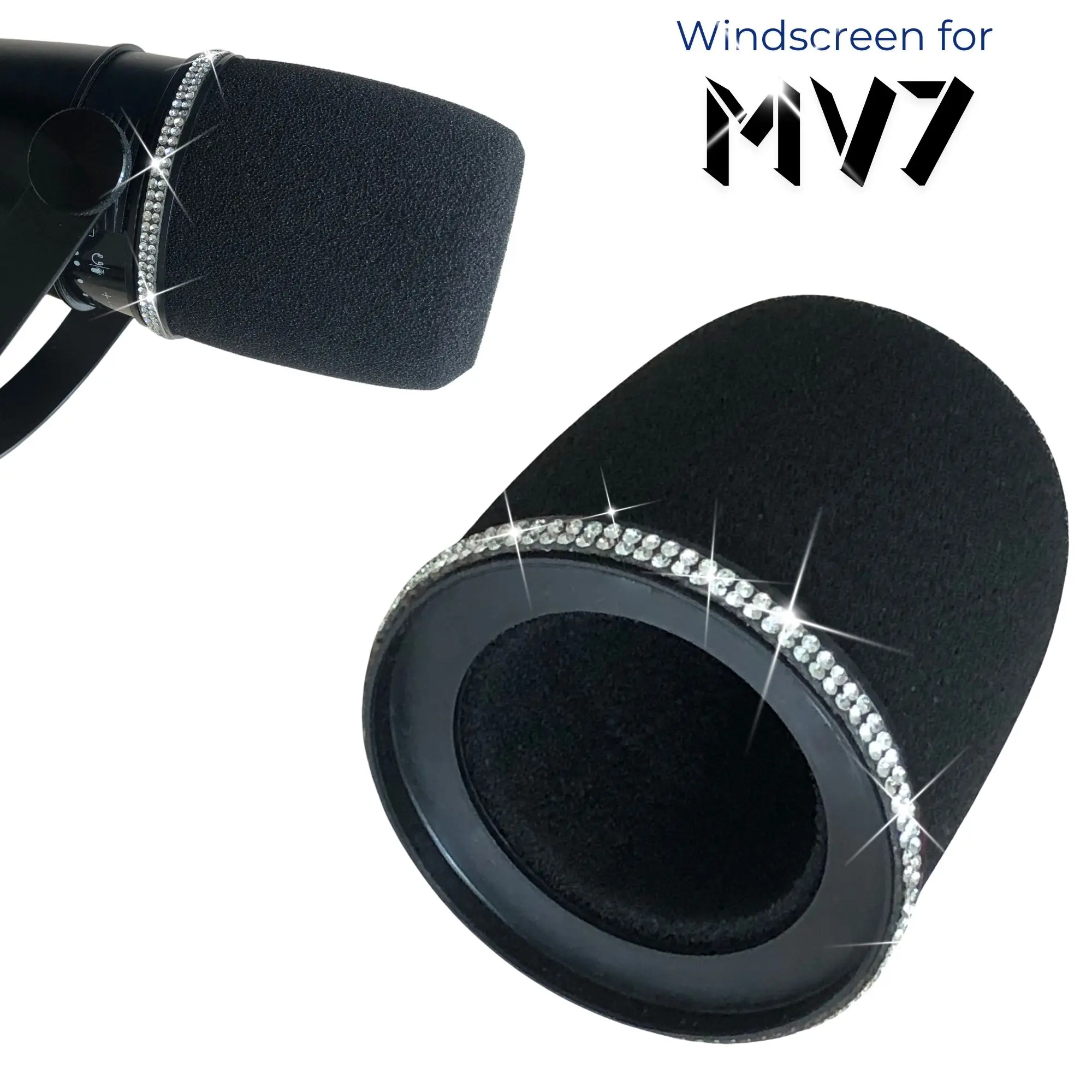 Funkelnder MV7-Schaum-Pop-Filt – Shure Mic Mv7 Bewertung und Preis