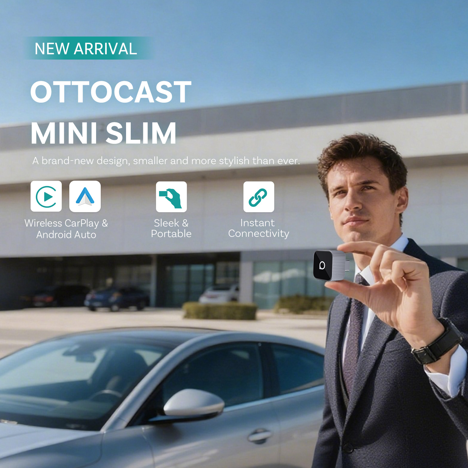 Ottocast Mini Slim Wireless Ca – Bluetooth Adapter Receiver Bewertung und Preis