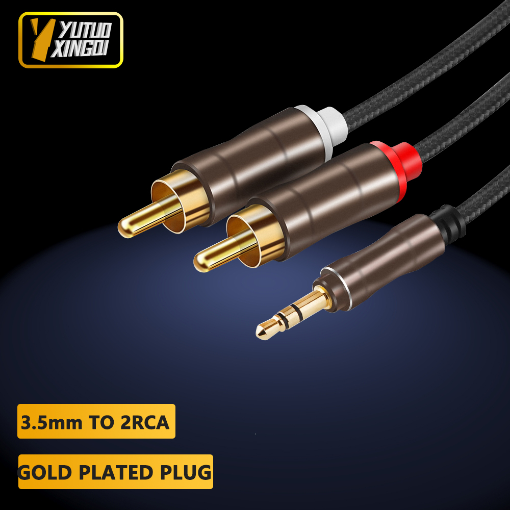 3,5 mm auf 2 RCA Doppel-Lotus- – Cable Extension 3.5 Bewertung und Preis